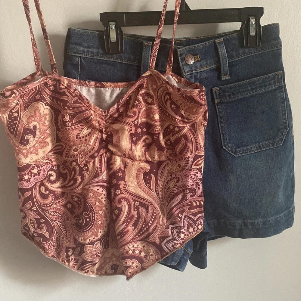 J. Crew Dark Blue Denim Jean Shorts